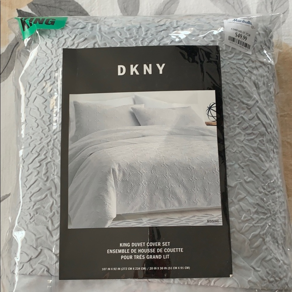 DKNY King Size Duvet Cover